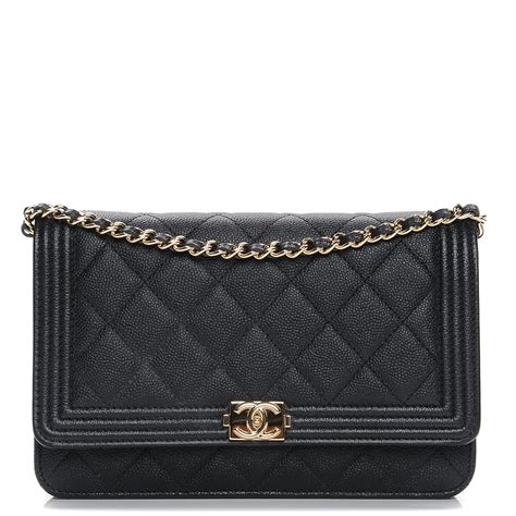 chanel boy wallet on chain|Chanel wallet on chain price.